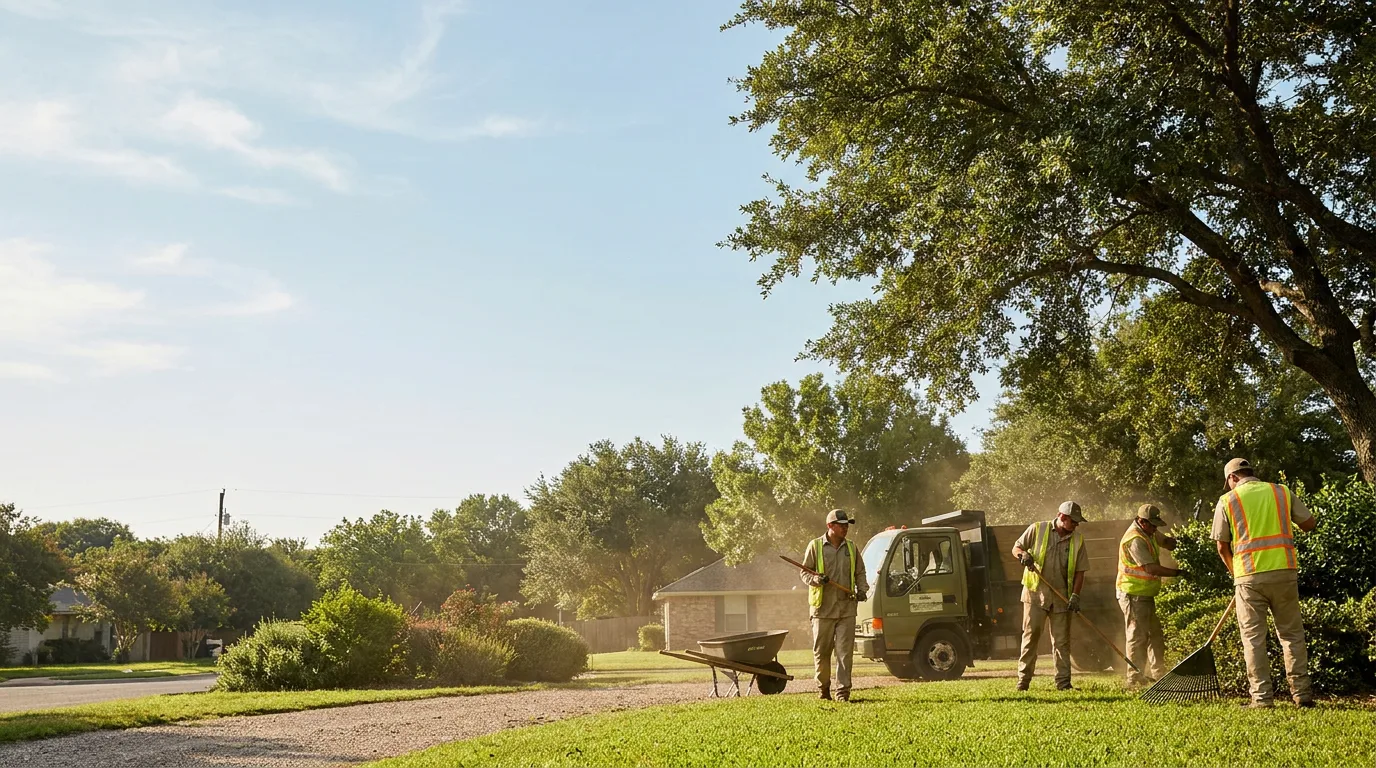 Landscaping in Hartshorne, OK near me